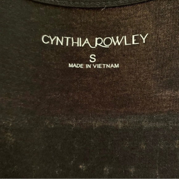 Cynthia Rowley Black Layered Boho Dress Size S - Picture 10 of 13